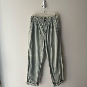 Madewell Light Green Pants